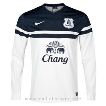 Maillot Everton Manche Longue Troisieme 2013-2014